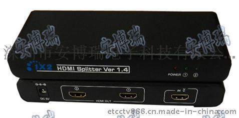 安博瑞1分2HDMI分配器ET-HDMI102 HDMI分配器