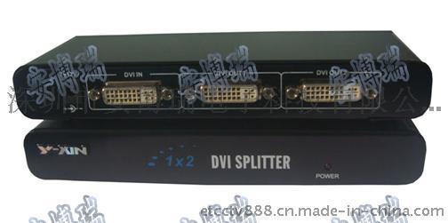 安博瑞1分2DVI分配器ET-HDMI102 DVI分配器