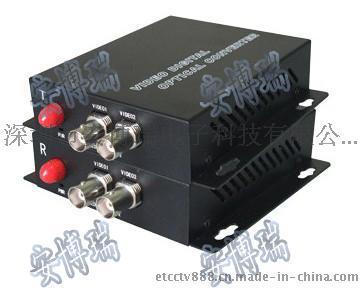 安博瑞2路视频光端机 ET-DT/R2V-SM 2路视频带1路数据光端机